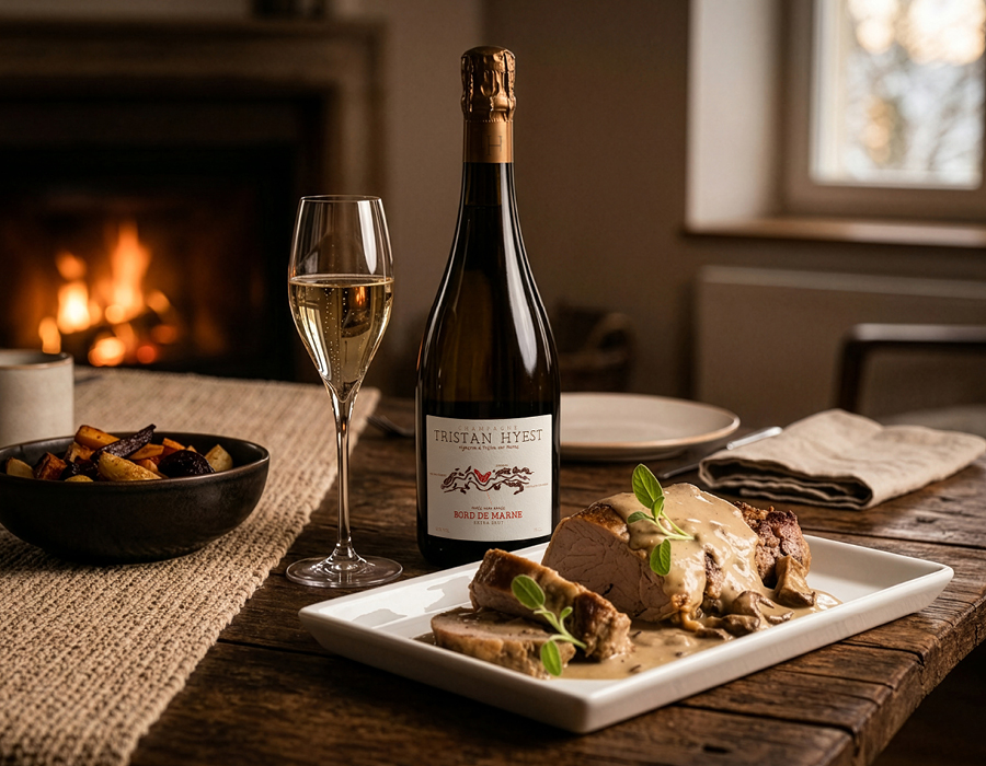 Bord de Marne Extra Brut - Accords met et vin