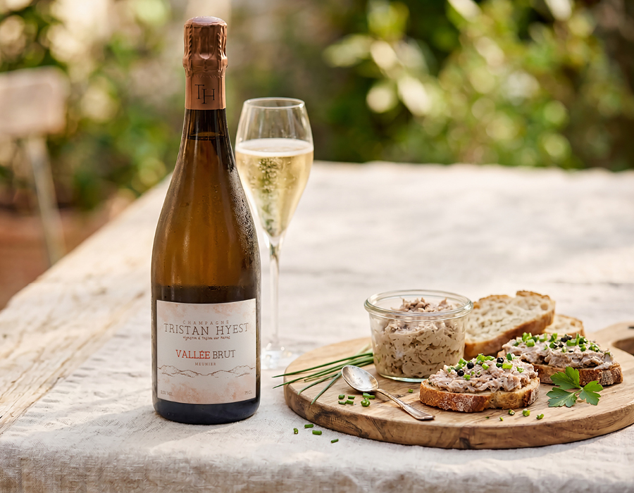 Vallée Brut - Accords met et vin